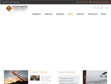 Tablet Screenshot of higginsonconsulting.ca